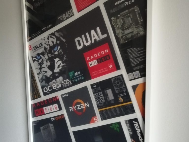 PC parts poster